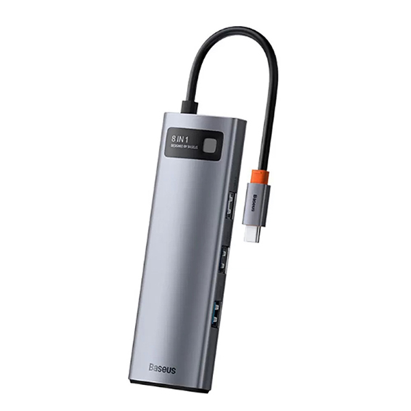 هاب 8 پورت USB-C باسئوس مدل cahub-cv0g بدون پک