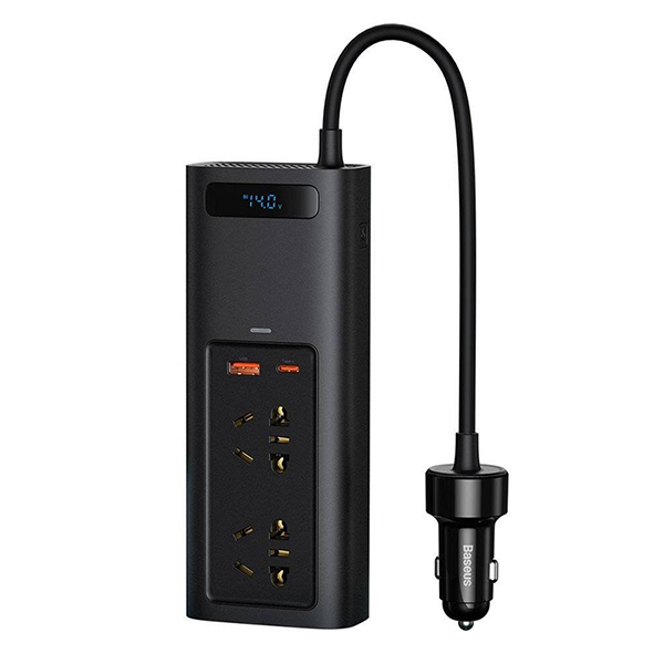 مبدل برق خودرو باسئوس مدل CRNBQ-01