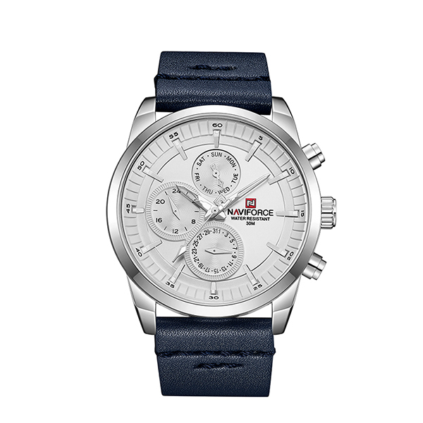 ساعت مچی عقربه‌ای مردانه نیوی فورس مدل  NF9148 S/W/B