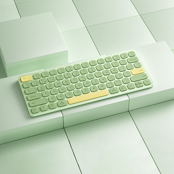 کیبورد بی سیم بی او دبلیو مدل HD286CL