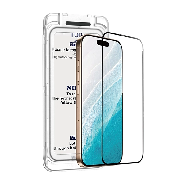 گلس آسان نصب ویوو Wiwu مدل Wi-SQ008 برای آیفون 17 پرومکس