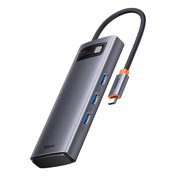 هاب 6 پورت USB-C باسئوس مدل BS-OH042